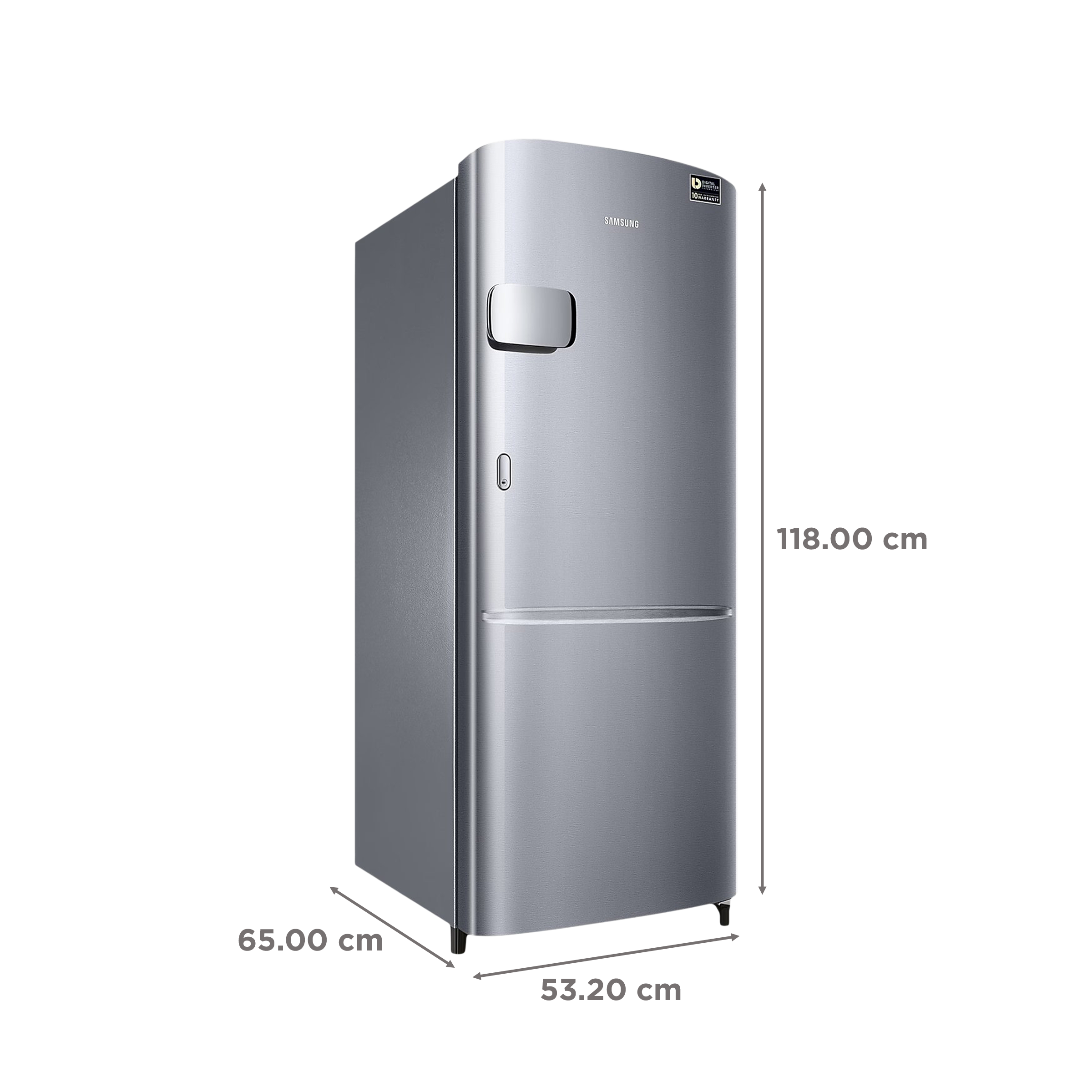 Buy Samsung 183 Litres 3 Star Single Door Refrigerator with Automatic